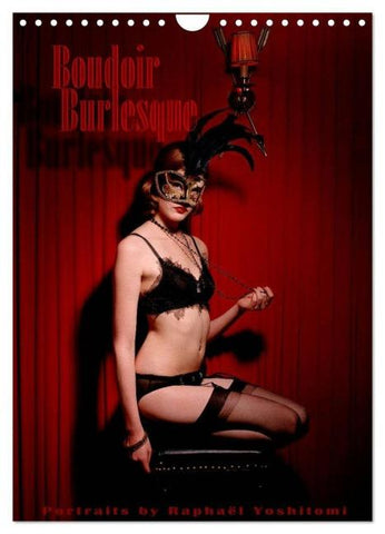 Boudoir Burlesque (Calendrier mural 2026 DIN A4 horizontal), CALVENDO calendrier mensuel