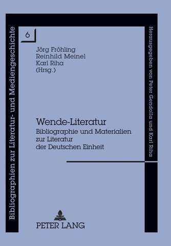 Wende-Literatur