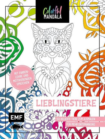 Colorful Mandala – Lieblingstiere