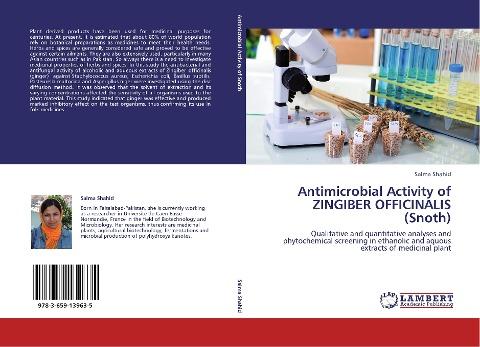 Antimicrobial Activity of ZINGIBER OFFICINALIS (Snoth)