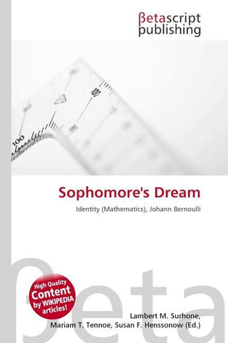 Sophomore's Dream
