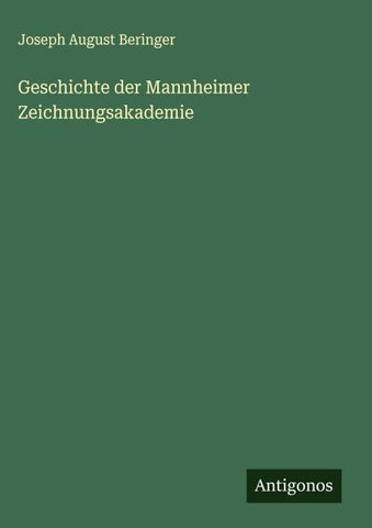 Geschichte der Mannheimer Zeichnungsakademie