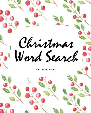 Christmas Word Search Puzzle Book (8x10 Puzzle Book / Activity Book)