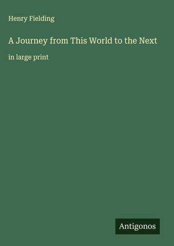 A Journey from This World to the Next