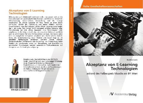 Akzeptanz von E-Learning Technologien