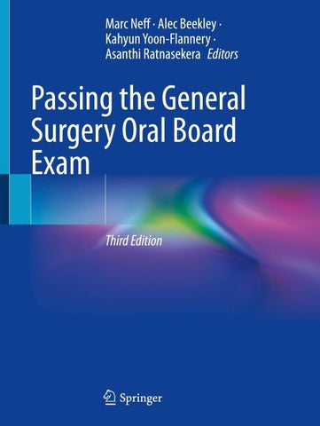 Passing the General Surgery Oral Board Exam