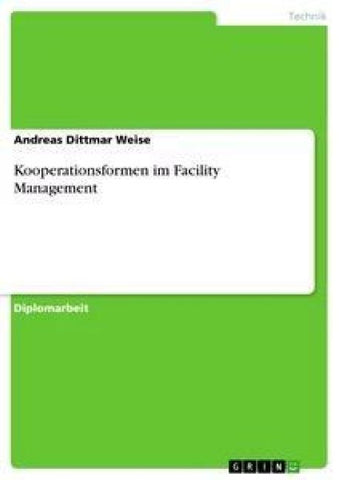 Kooperationsformen im Facility Management