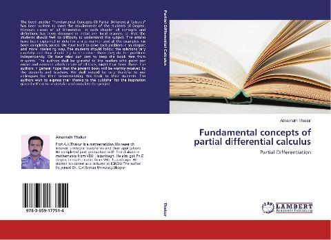 Fundamental concepts of partial differential calculus
