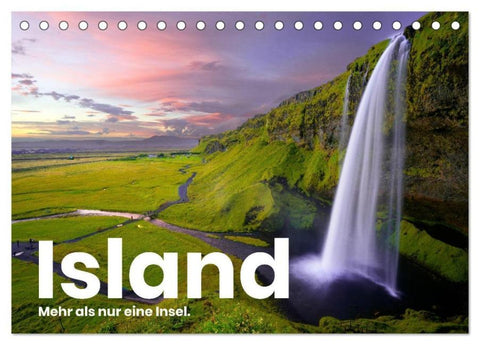 Island - Mehr als nur eine Insel. (Tischkalender 2026 DIN A5 quer), CALVENDO Monatskalender