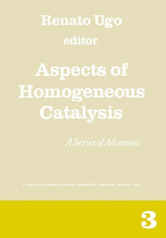 Aspects of Homogeneous Catalysis