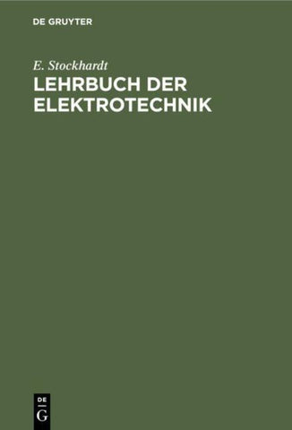 Lehrbuch der Elektrotechnik