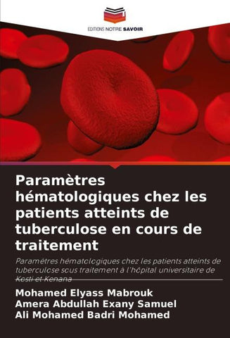 Paramètres hématologiques chez les patients atteints de tuberculose en cours de traitement