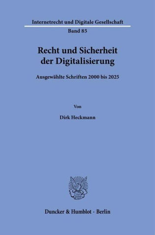 Recht und Sicherheit der Digitalisierung