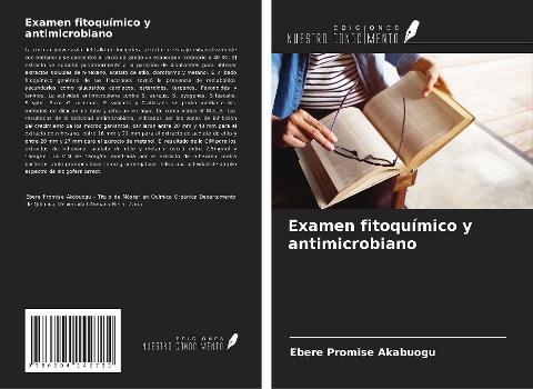 Examen fitoquímico y antimicrobiano