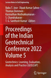 Proceedings of the Indian Geotechnical Conference 2022 Volume 5
