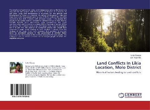 Land Conflicts In Likia Location, Molo District