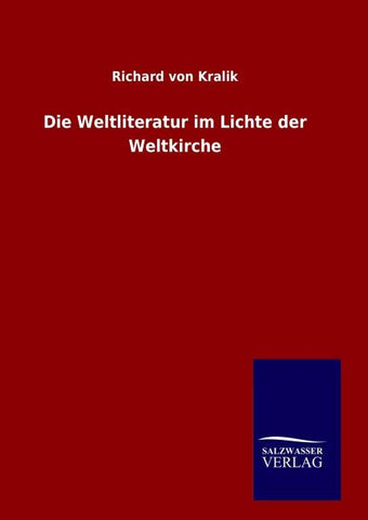 Die Weltliteratur im Lichte der Weltkirche