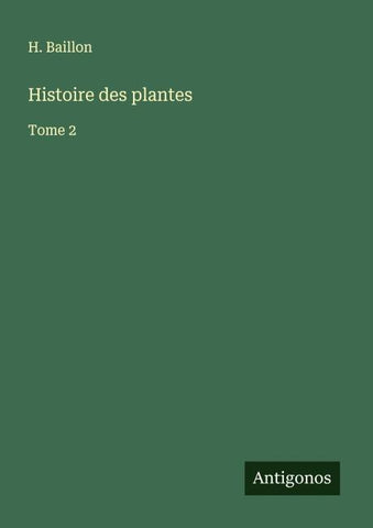 Histoire des plantes
