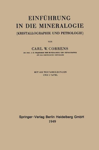 Einführung in die Mineralogie