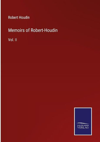 Memoirs of Robert-Houdin