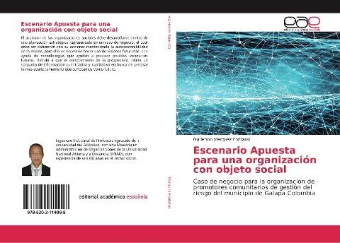 Escenario Apuesta para una organización con objeto social