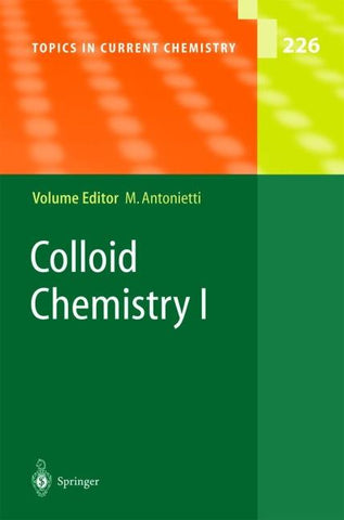 Colloid Chemistry I