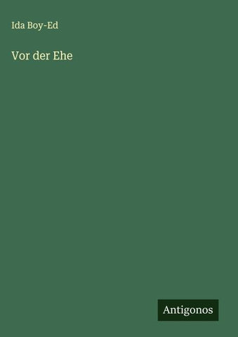 Vor der Ehe