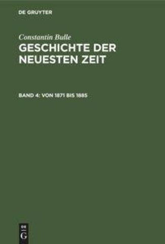 Von 1871 bis 1885