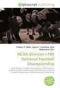 NCAA Division I FBS National Football Championship