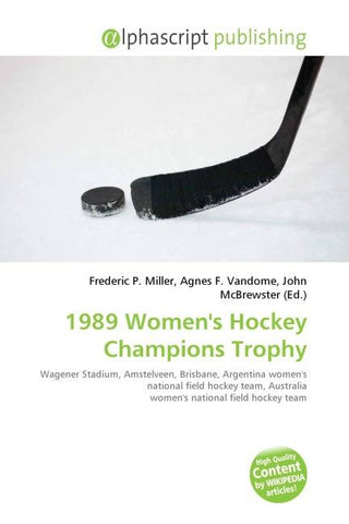 1989 Women's Hockey Champions Trophy