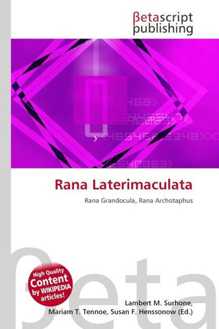 Rana Laterimaculata