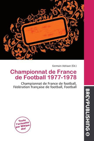 Championnat de France de Football 1977-1978