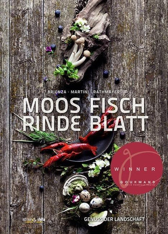 Moos. Fisch. Rinde. Blatt