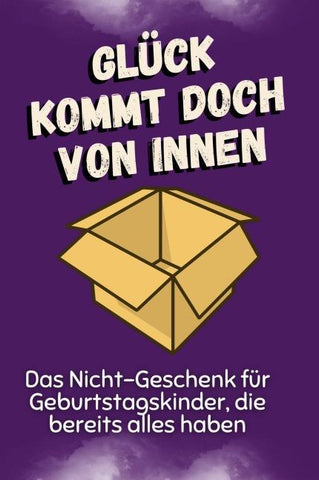 Glück kommt doch von innen