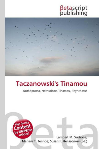 Taczanowski's Tinamou