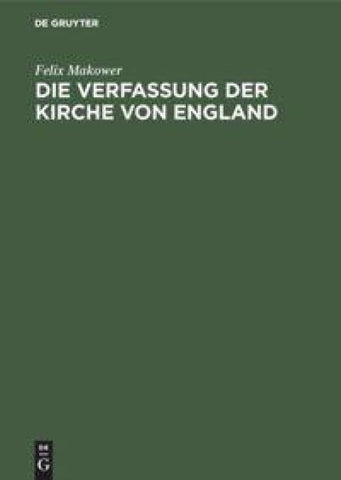 Die Verfassung der Kirche von England