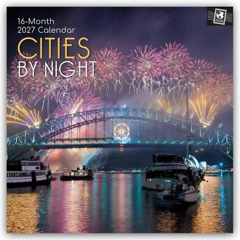 Cities by Night – Städte bei Nacht 2027 – 16-Monatskalender