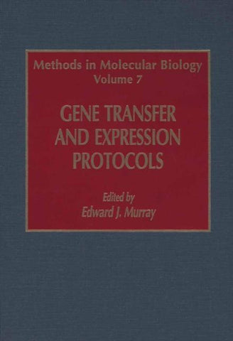 Gene Transfer and Expression Protocols
