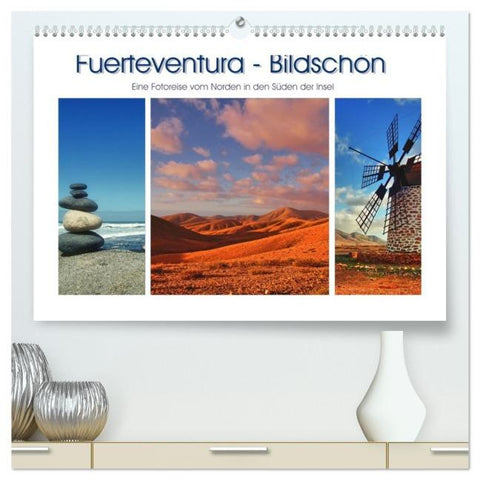 Fuerteventura - Bildschön (hochwertiger Premium Wandkalender 2026 DIN A2 quer), Kunstdruck in Hochglanz