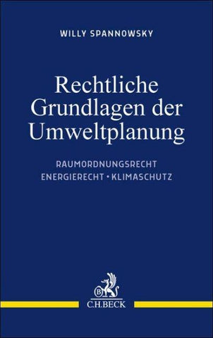 Rechtliche Grundlagen der Umweltplanung