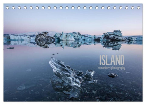 Island (Tischkalender 2026 DIN A5 quer), CALVENDO Monatskalender