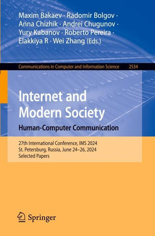 Internet and Modern Society. Human-Computer Communication