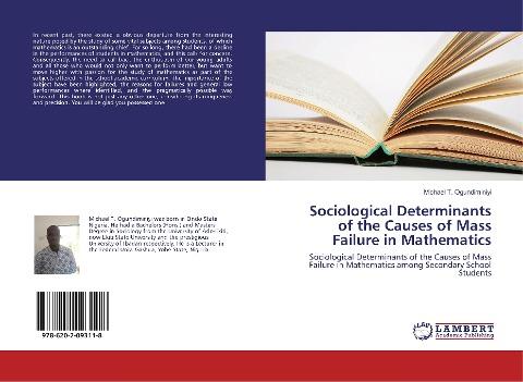 Sociological Determinants of the Causes of Mass Failure in Mathematics