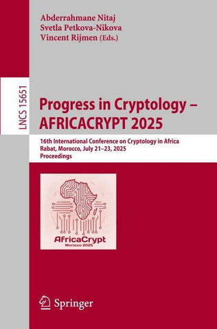 Progress in Cryptology - AFRICACRYPT 2025