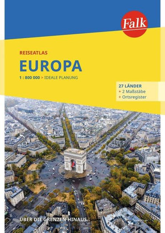 Falk Reiseatlas Europa 1:800.000