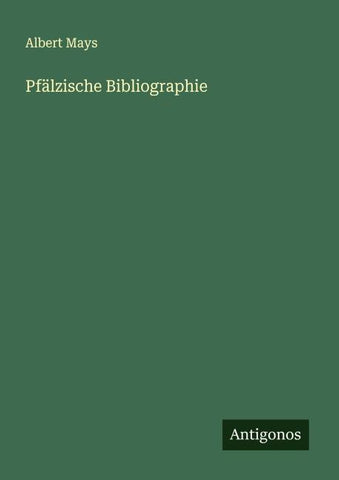 Pfälzische Bibliographie