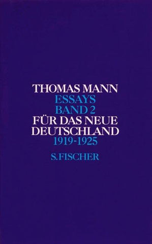Für das neue Deutschland