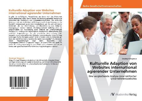 Kulturelle Adaption von Websites international agierender Unternehmen