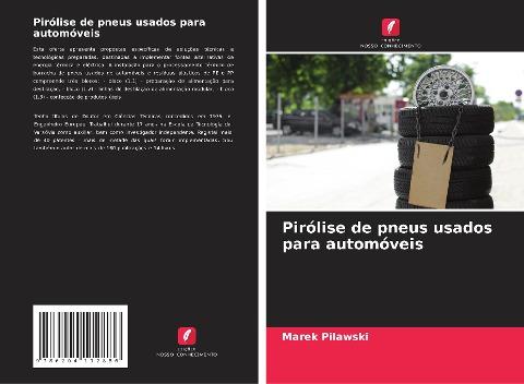 Pirólise de pneus usados para automóveis