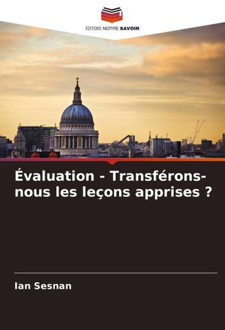 Évaluation - Transférons-nous les leçons apprises ?